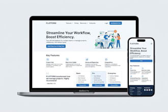 design saas website UI UX with best practices