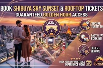 book shibuya sky sunset and rooftop tickets