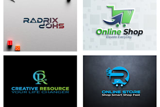 design minimalist logo for online shop or  ecommerce brand