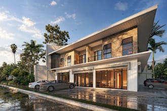 be your architectural draftsman in revit and lumion