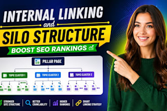 optimize internal linking using silo structure for SEO rankings