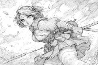sketch you anime sketch art