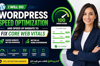 speed up wordpress and fix core web vitals