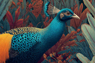 draw animals cartoon illustration
