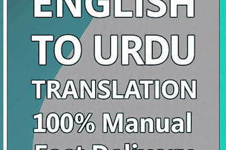 do accurate english to urdu translation in 24 hours