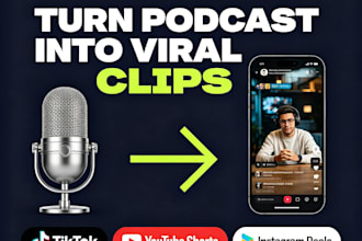 repurpose your podcast into viral tiktok and reels clips