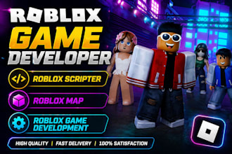 roblox game developer, roblox scripter and map, roblox game development