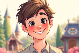 create yourself a beautiful disney style portrait