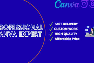 design professional canva posts, flyers, and banners