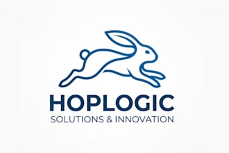 do style rabbit logo for your company