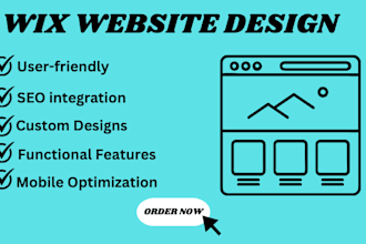 do wix website design, wix redesign and wix web development