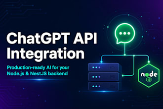 integrate openai chatgpt API into your nodejs or nestjs backend