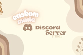 create a customized discord server