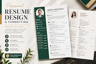 design and format your resume CV professionally