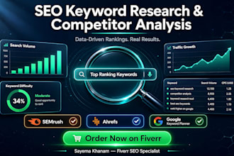 do SEO keyword research and competitor analysis for your niche