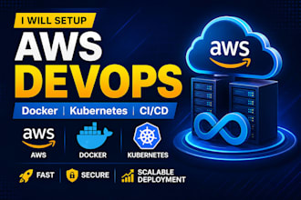 set up AWS devops with docker kubernetes and ci cd pipeline