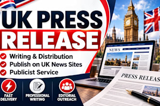 distribute press release publish press release uk press release publicist