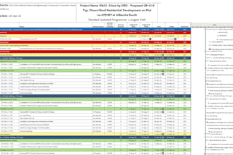 prepare project schedule using primavera and ms project