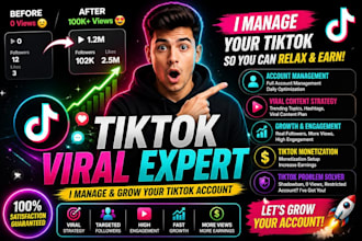 consult you to viral monitize and promote  your tiktok account