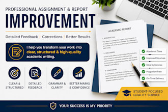 review and improve your assignment