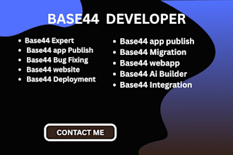 fix base44 bugs and provide expert vibecoding for your app base44 app expert