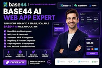 fix base44 bugs and provide expert vibecoding for your app base44 app expert