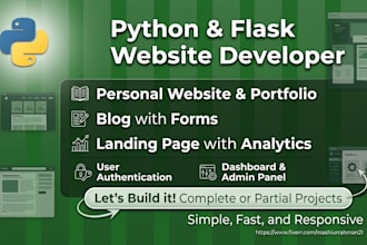 create website with flask