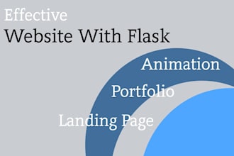 create website with flask