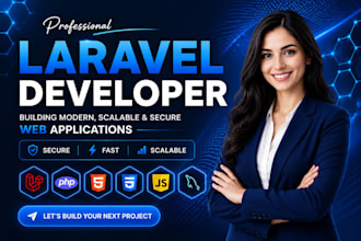 be your laravel developer for website development