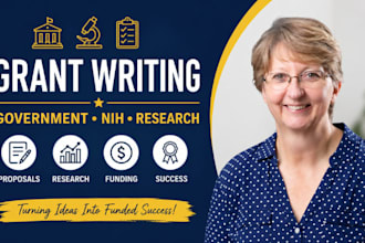 government grant writing, nih grant proposal, scientific research grant writer
