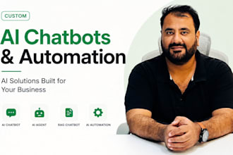 build custom chatgpt, ai agent, and automation for business