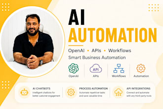 build ai chatbots and workflow automation systems