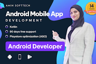be your android developer for android mobile app development