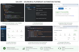 create selenium webdriver automation scripts for web testing