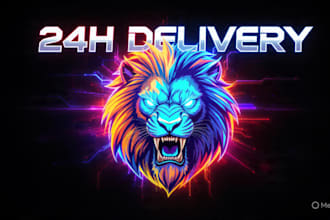 create a unique esports logo 24h delivery
