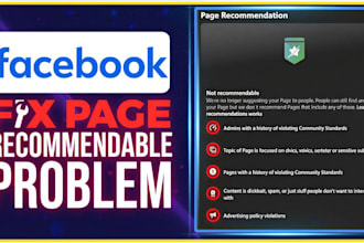 fix your facebook page not in the search results issue
