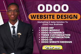 create an odoo website and odoo ecommerce to boost conversions