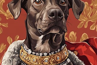 paint stunning pet portrait