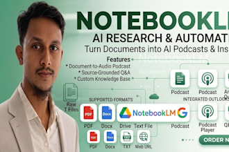 build a custom ai knowledge base or audio podcast using notebooklm
