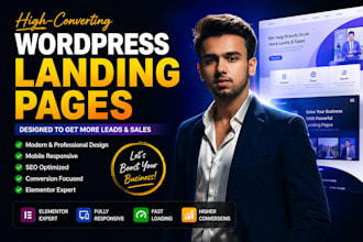 design landing page that converts visitors into leads