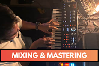 mix and master your audio track