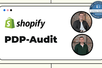 audit your shopify product page and recommend cro improvements