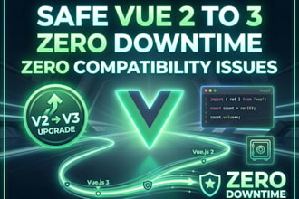 safely migrate vue 2 to vue 3 with zero downtime and compat