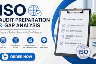 iso audit preparation and gap analysis for certification readiness