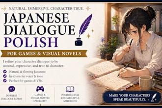 edit game dialogue and visual novel text in japanese