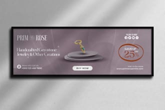design billboard, banner, or outdoor advertising design