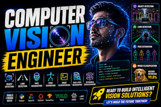 develop custom computer vision models as a computer vision engineer