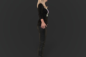 create tf2, l4d2 gmod, sfm, and vrchat avatars mmd model, imvu model port