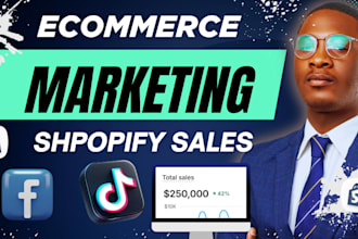 ecommerce marketing, sales funnel  shopify promotion, boost shopify sales