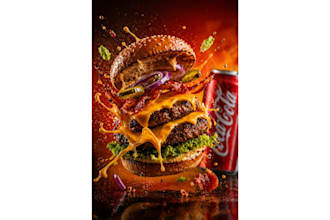 create luxury instagram posts for your food and beverage brand